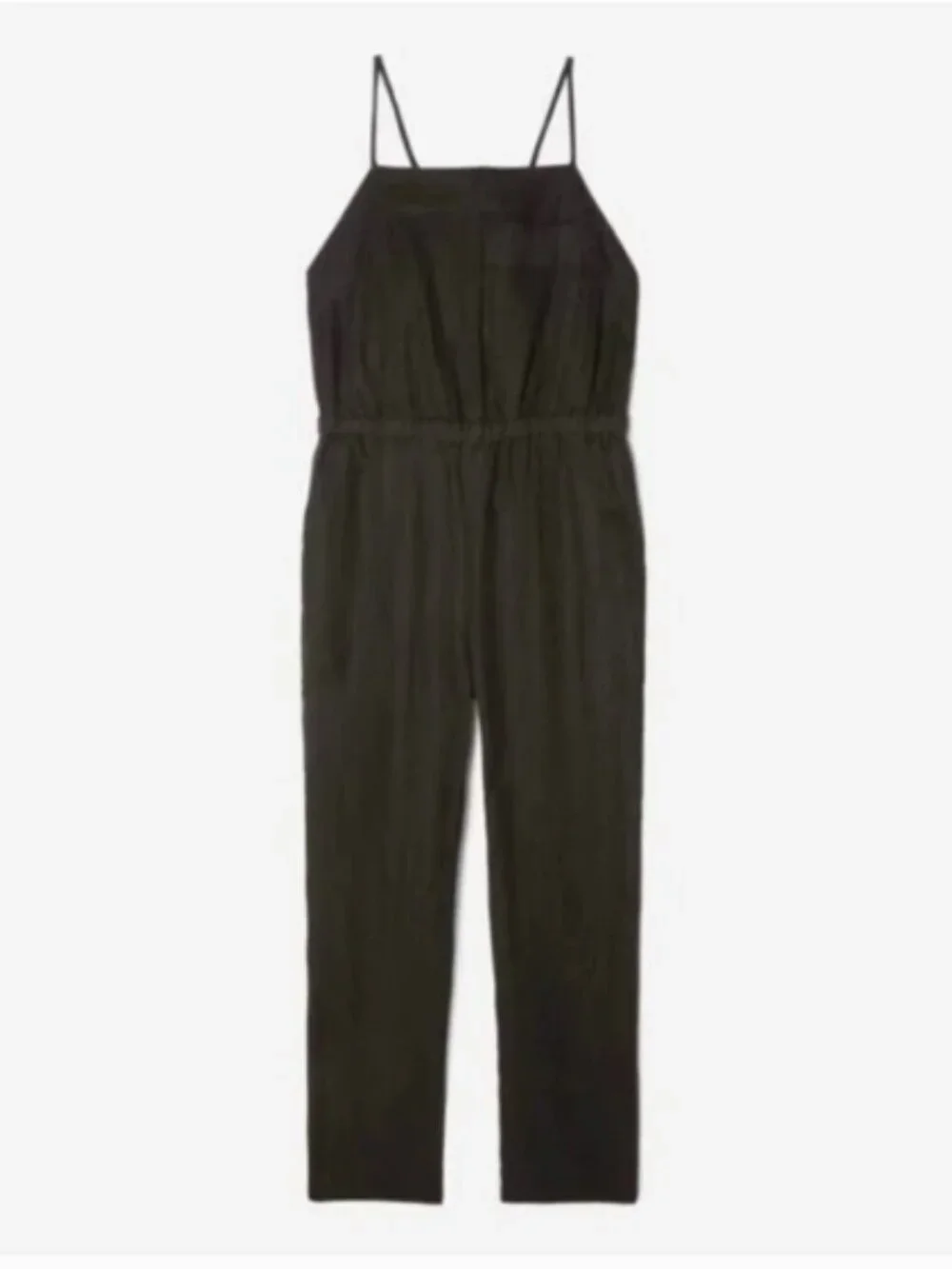 Everlane Linen The Shoestring Apron Jumpsuit NWT